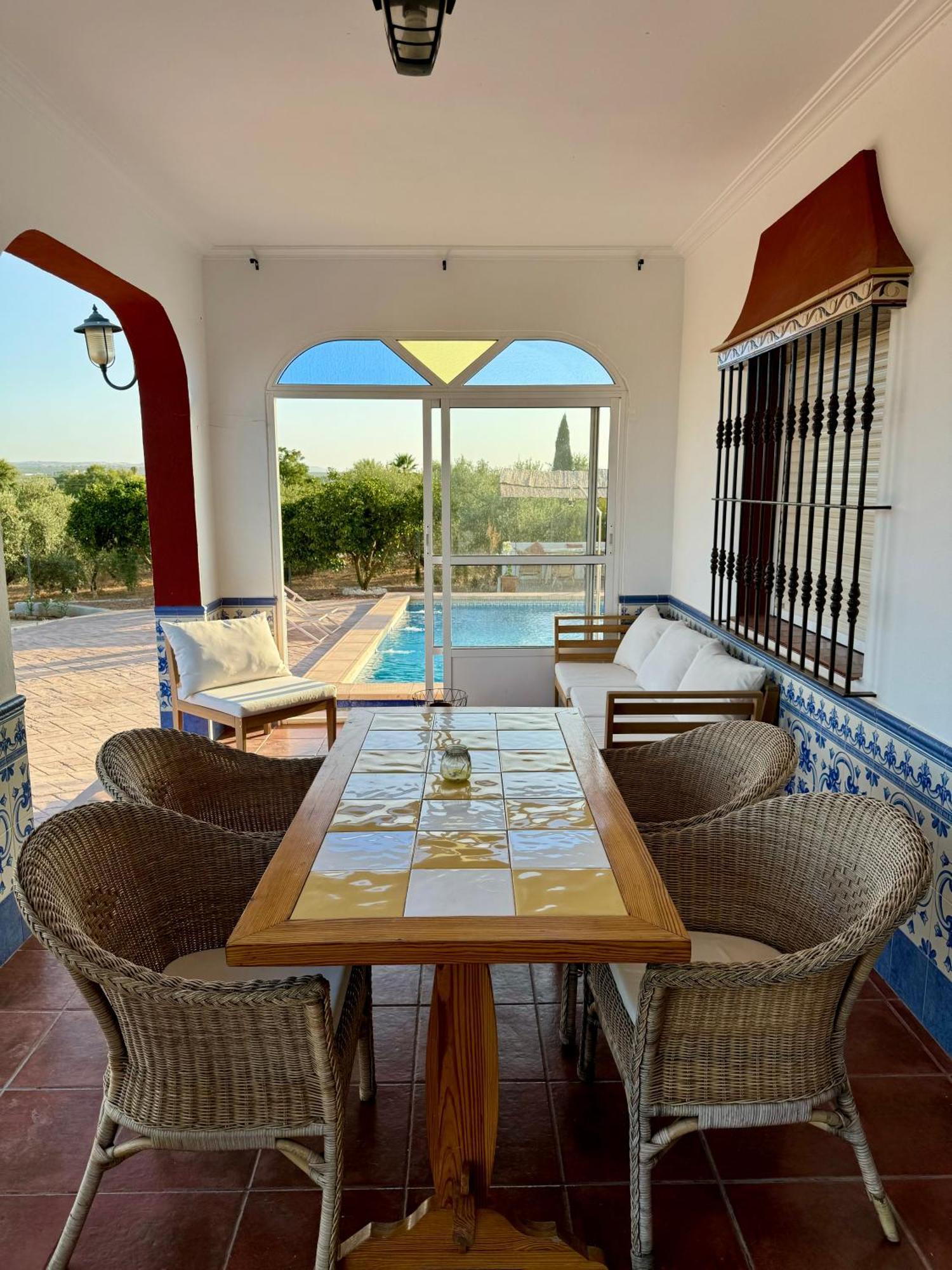Casa Con Piscina Privada Villa Севиля Екстериор снимка